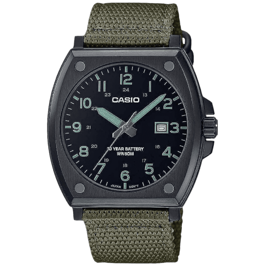 Casio Men's 10-Year Battery Water Resistant Watch for $69