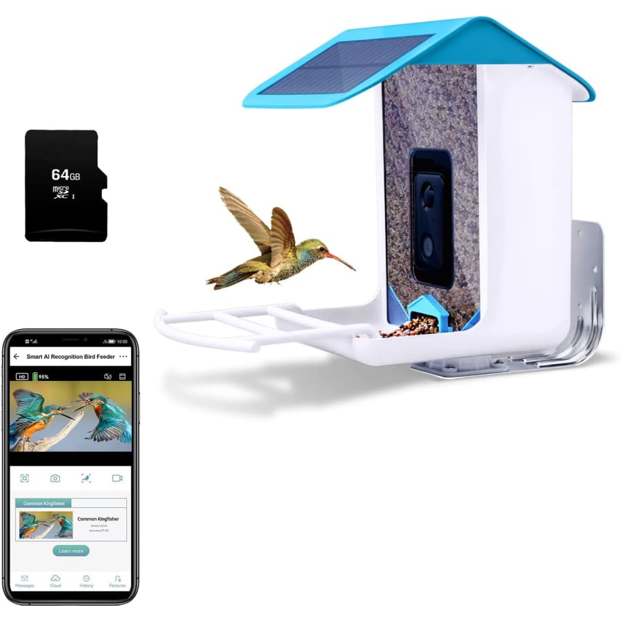 Ybloc 1080p Smart Bird Feeder for $139