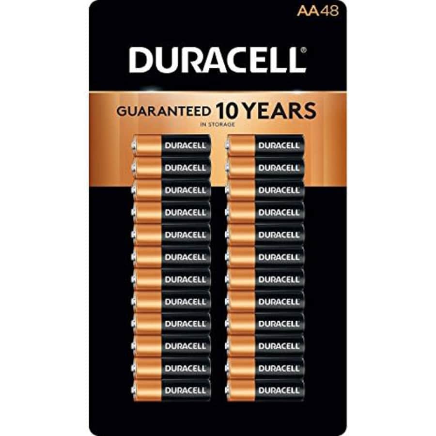 Duracell Coppertop Alkaline Batteries AA - 48 pk for $42