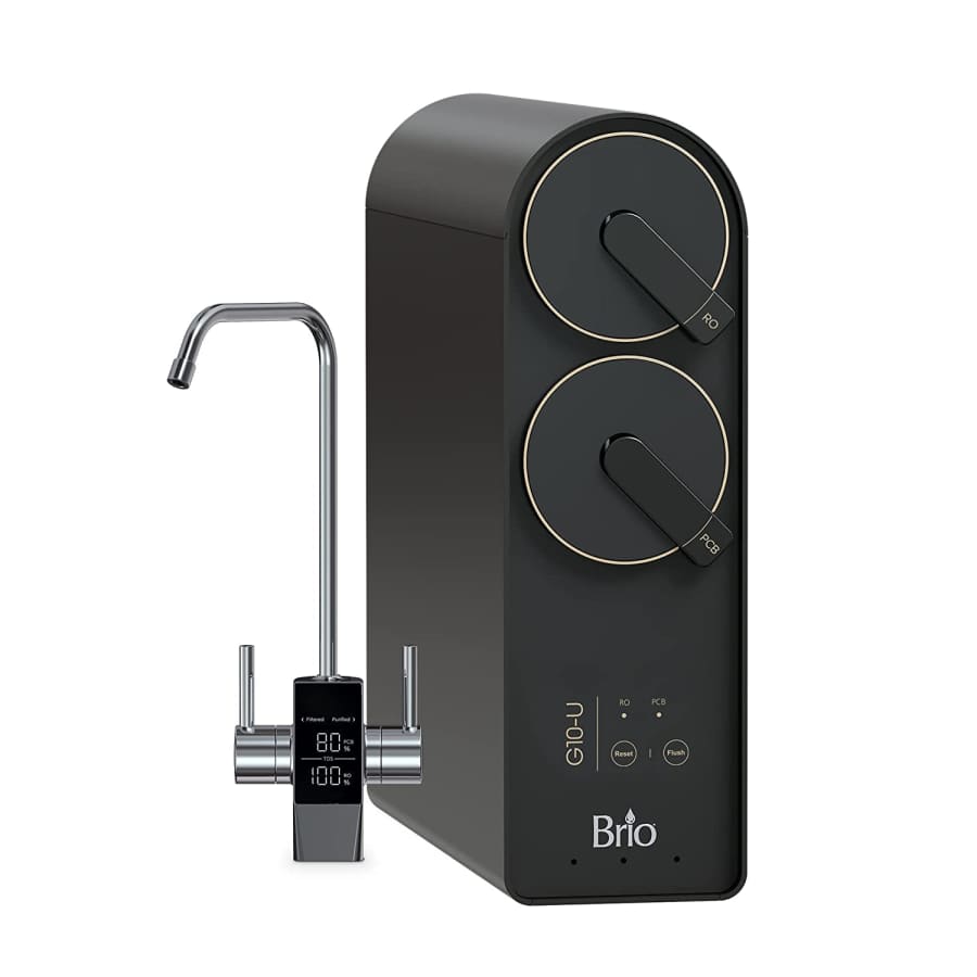 Brio Reverse Osmosis Water Filtration System w/ Faucet for $289 Brio Reverse Osmosis Water Filtration System w/ Faucet for $289