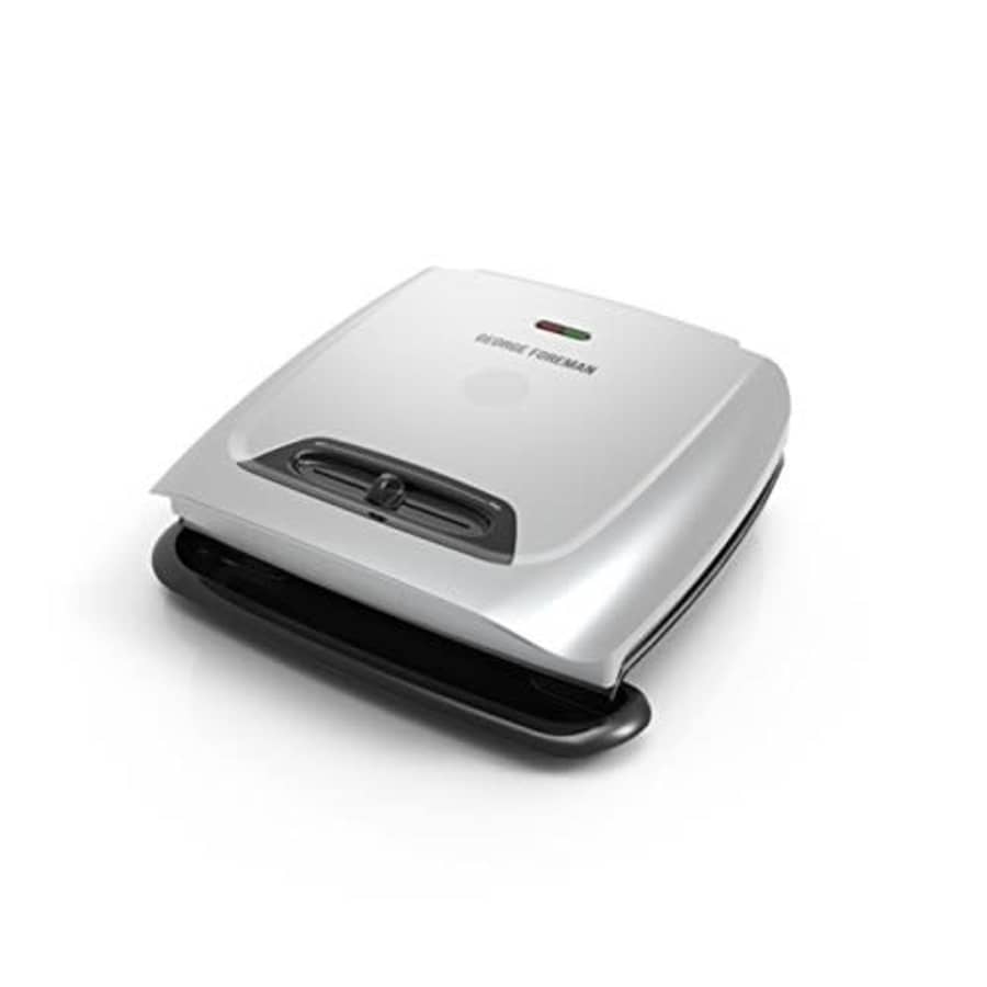 George Foreman 8-Serving Classic Plate Grill and Panini Press with Adjustable Temperature, for $62