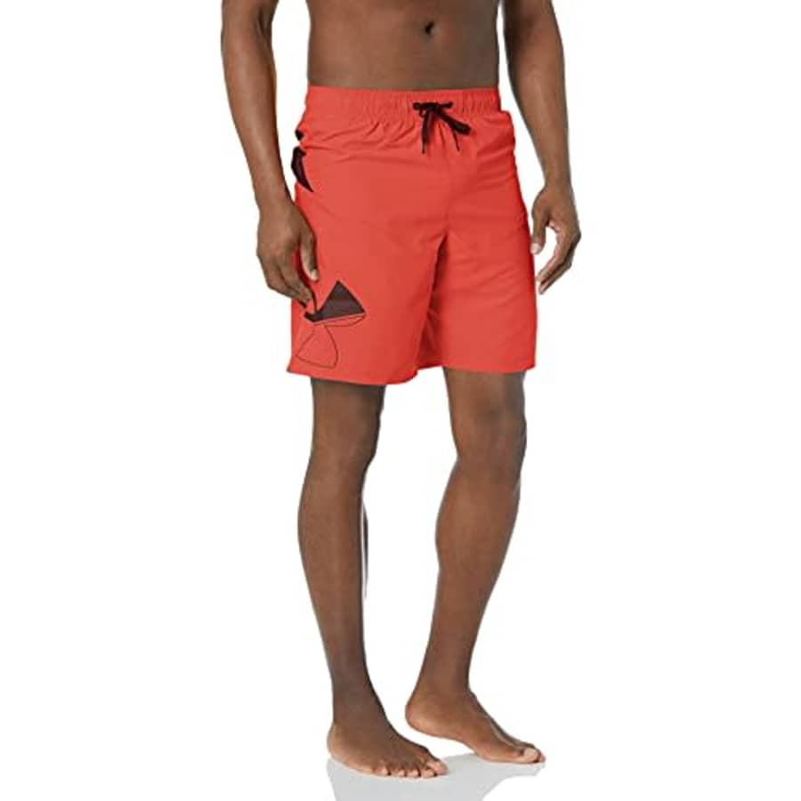 Under Armour Men's Standard Swim Trunks, Shorts with Drawstring Closure & Elastic Waistband, Venom for $37 Under Armour Men's Standard Swim Trunks, Shorts with Drawstring Closure & Elastic Waistband, Venom for $37