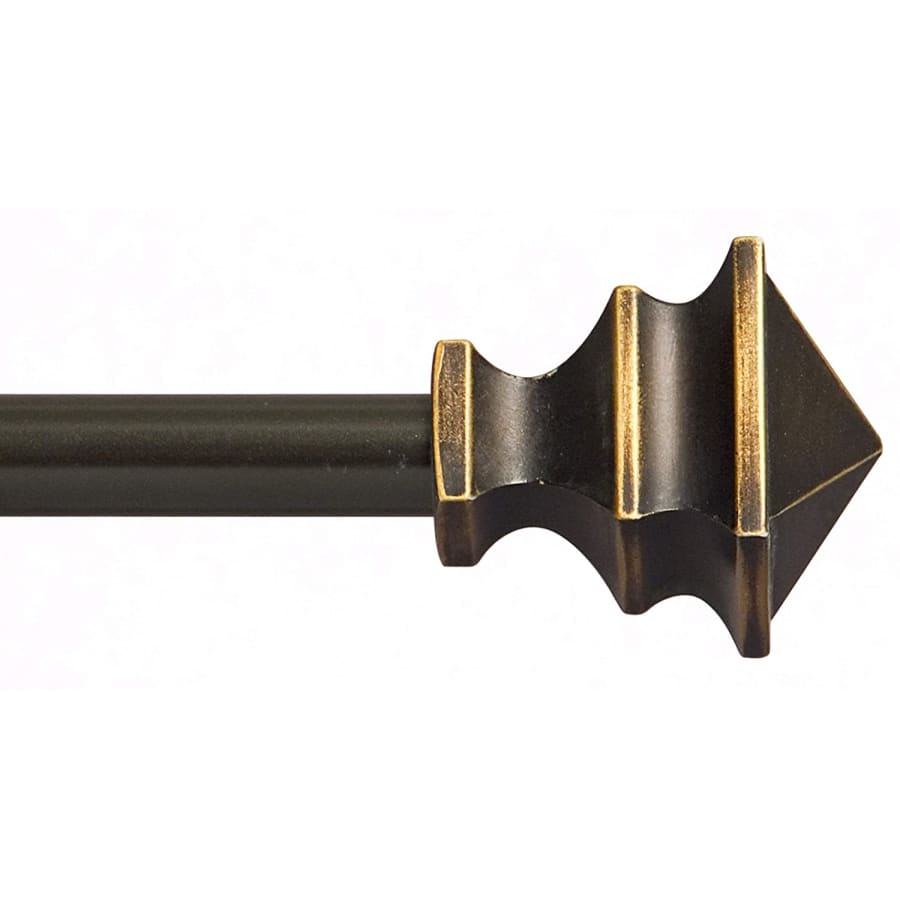 Kenney Arts & Crafts Petite Cafe Decorative Window Curtain Rod for $8 Kenney Arts & Crafts Petite Cafe Decorative Window Curtain Rod for $8