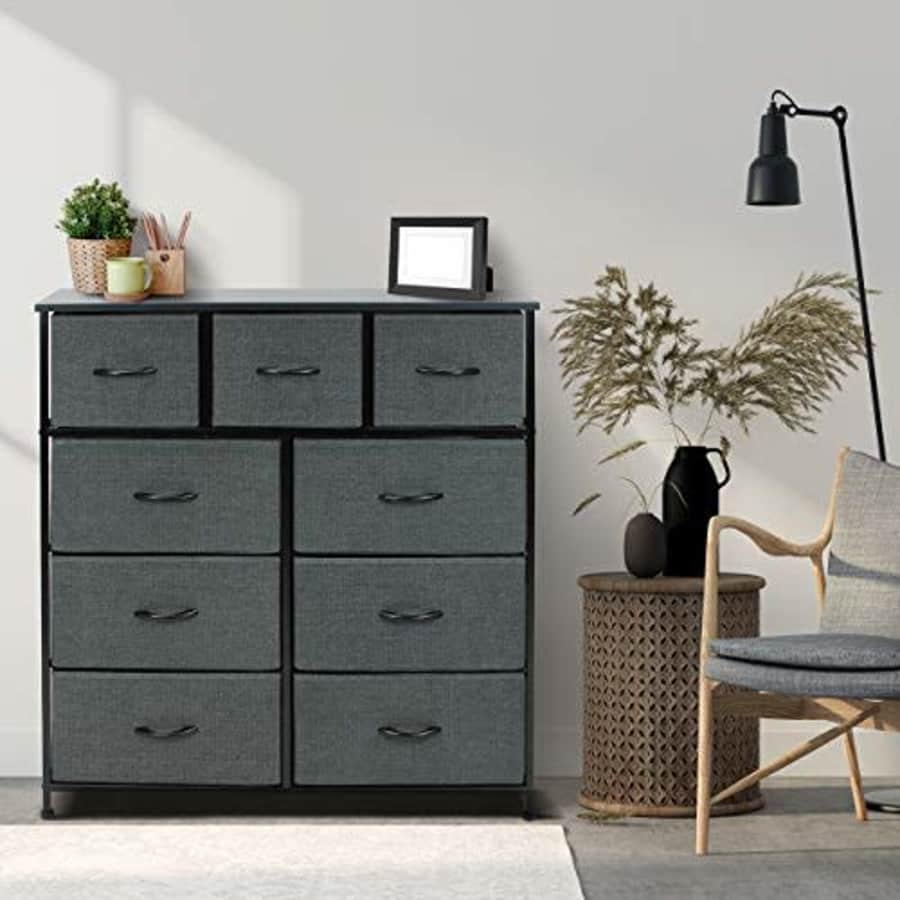 Sorbus Dresser with 9 Drawers - Furniture Storage Chest Tower Unit for Bedroom, Hallway, Closet, for $92 Sorbus Dresser with 9 Drawers - Furniture Storage Chest Tower Unit for Bedroom, Hallway, Closet, for $92