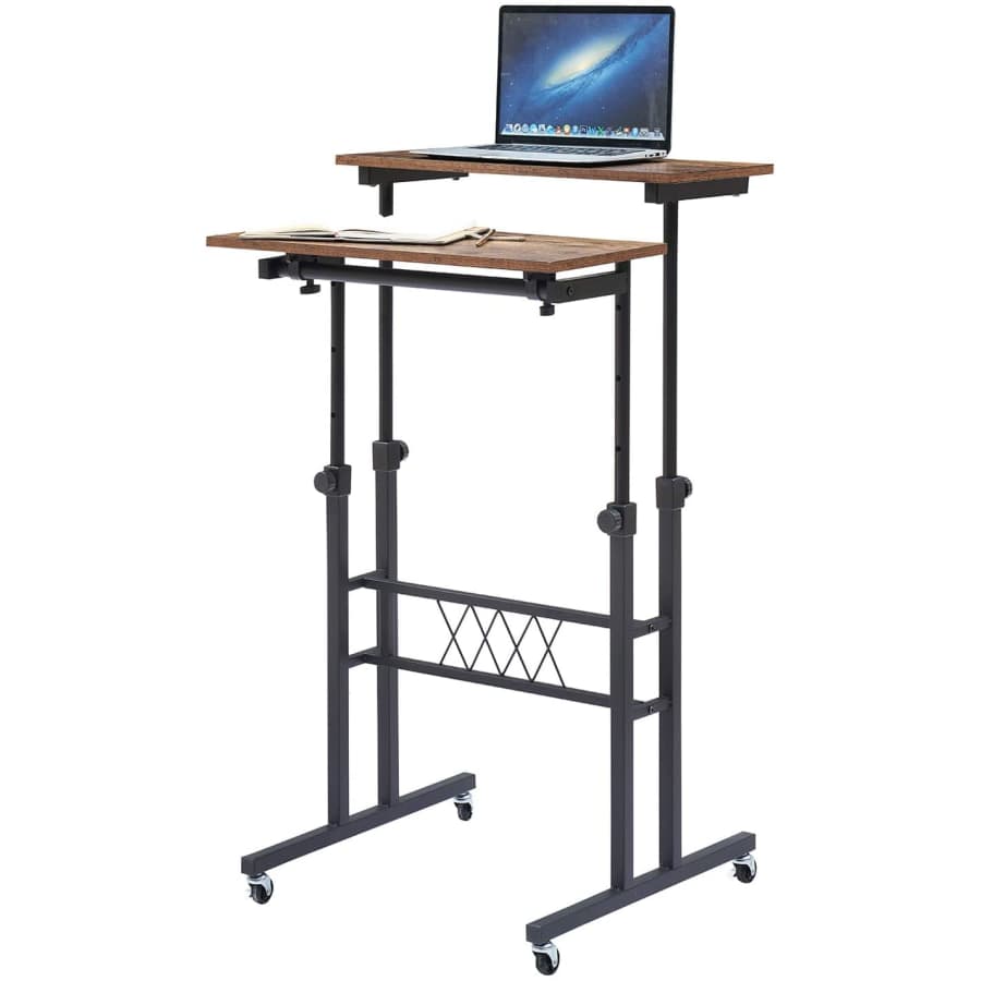Vecelo Adjustable Stand-Up Desk for $88