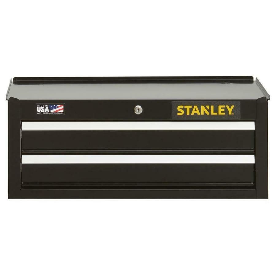 Stanley Tools Stanley 300 Series 26" 2-Drawer Middle Tool Chest for $120 Stanley Tools Stanley 300 Series 26" 2-Drawer Middle Tool Chest for $120