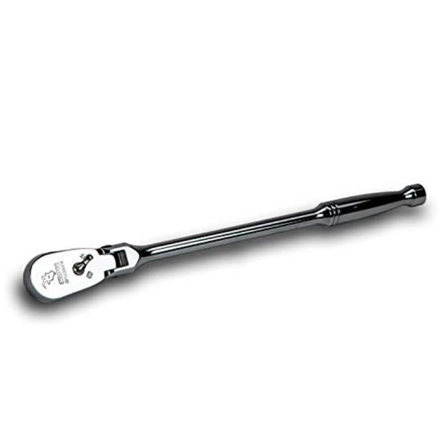 Capri Tools 3/8-Inch Drive Low Profile Flex-Head Ratchet, True 72-Tooth, 5-Degree Swing Arc, for $35