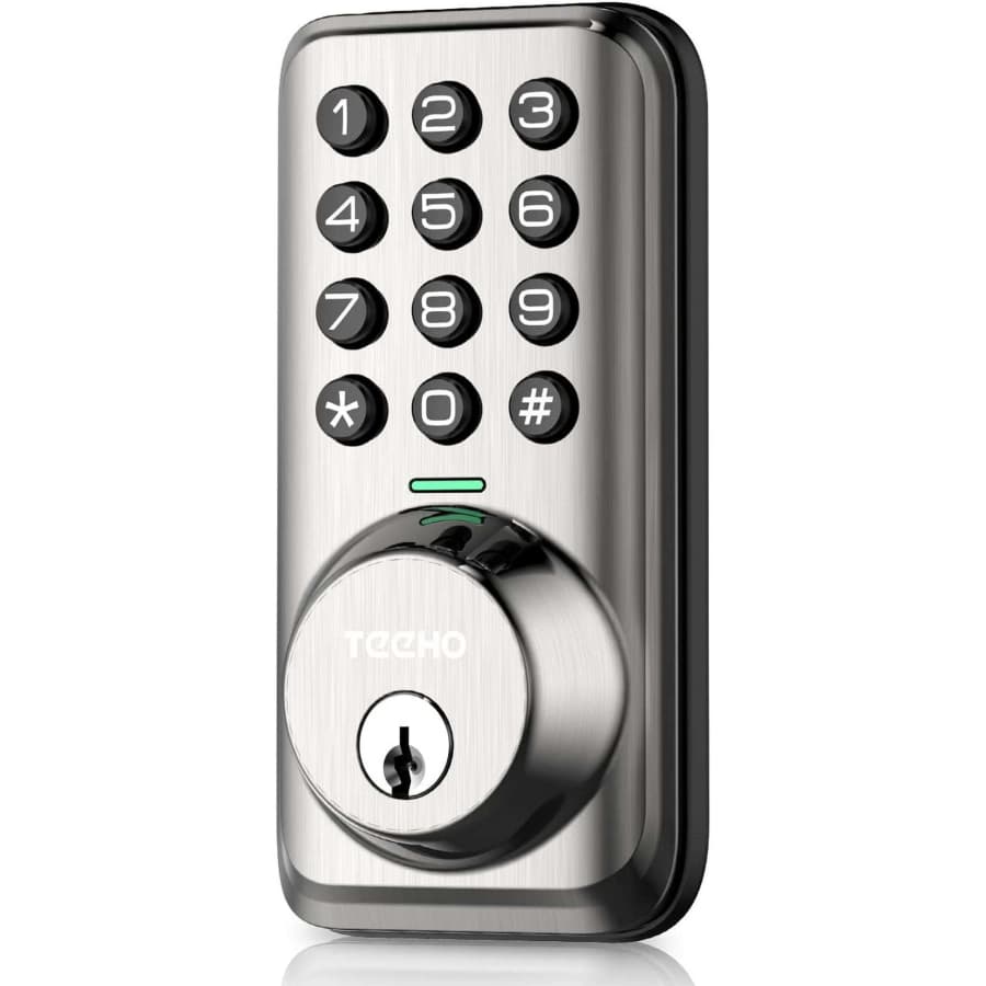 Keyless Entry Door Lock Deadbolt with Keypad for $30