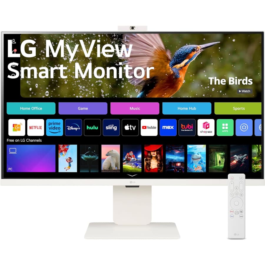 LG MyView 32" 4K UHD IPS LED Smart Monitor for $500