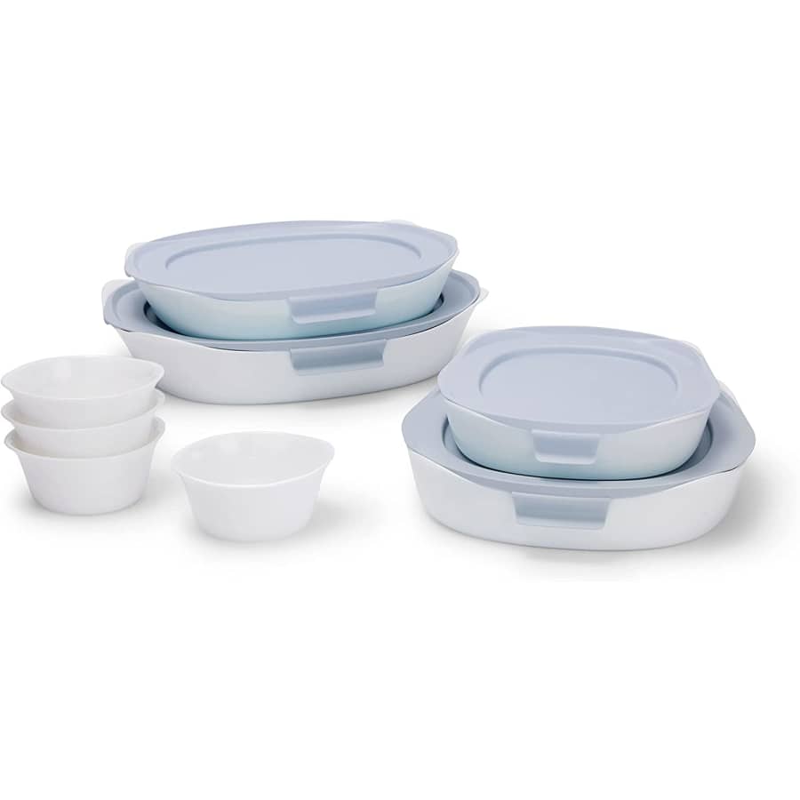 Rubbermaid DuraLite Glass Baking Dish 12-Piece Set for $74