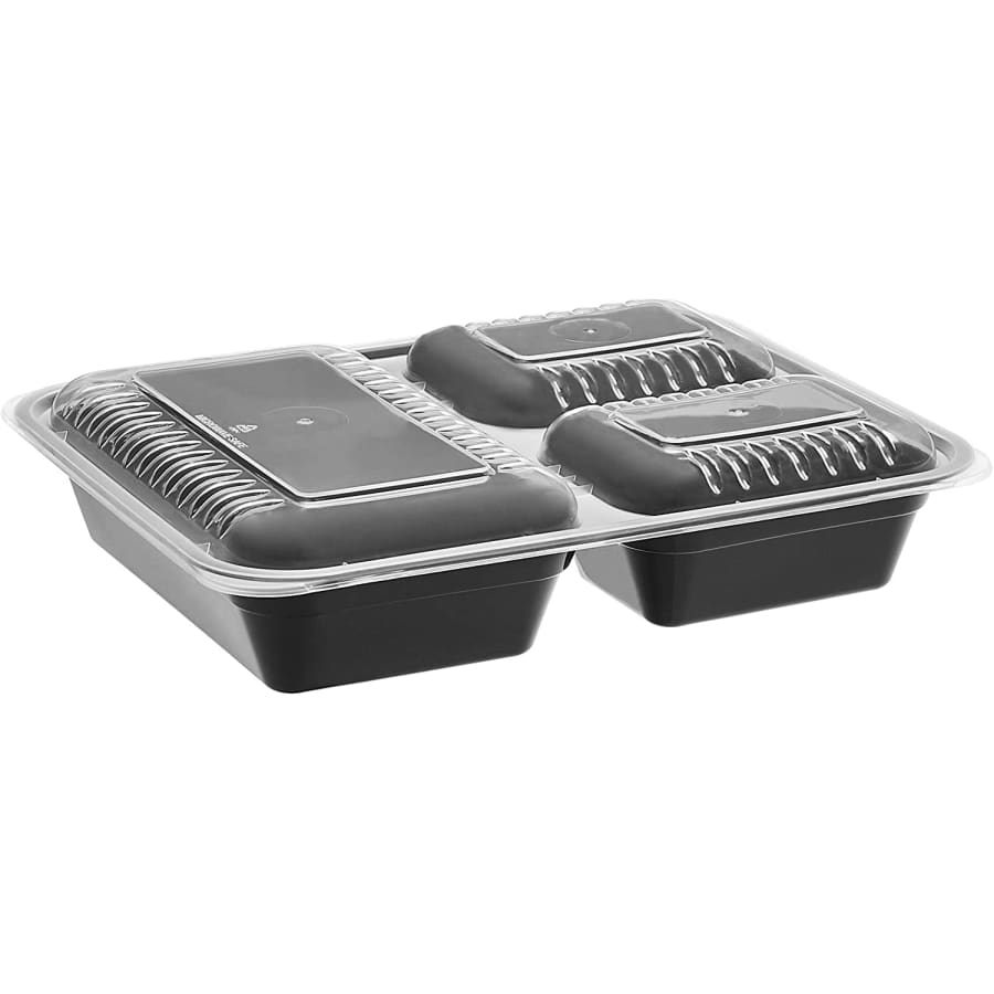 Amazon Basics 3-Compartment Meal Prep Container 20-Pack for $16 Amazon Basics 3-Compartment Meal Prep Container 20-Pack for $16