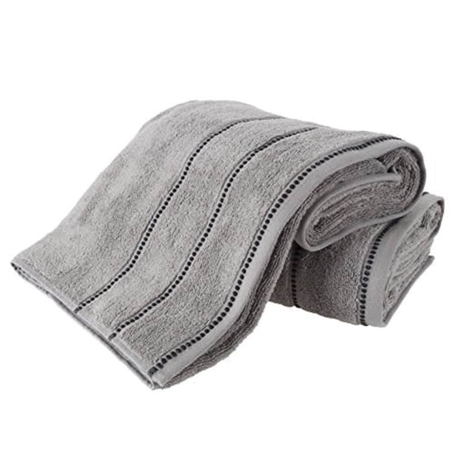 Lavish Home Luxury Cotton Towel Set- 2 Piece Bath Sheet Set Made From 100% Zero Twist Cotton- Quick Dry, Soft for $33