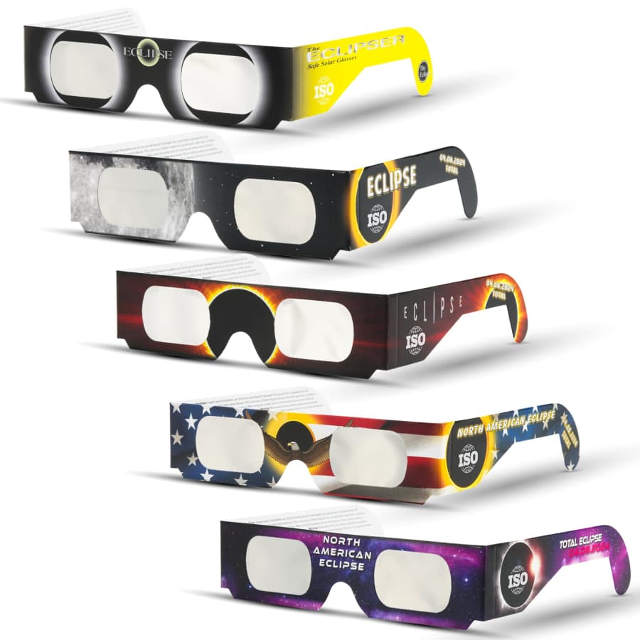 Solar Eclipse Glasses 5-Pack for $7 Solar Eclipse Glasses 5-Pack for $7