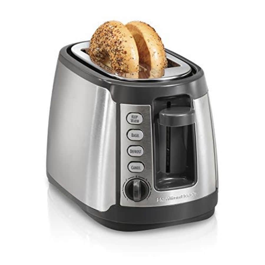 Hamilton Beach 2 Slice Extra Wide Slot Toaster with Shade Selector, Bagel, Keep Warm and Defrost for $59 Hamilton Beach 2 Slice Extra Wide Slot Toaster with Shade Selector, Bagel, Keep Warm and Defrost for $59