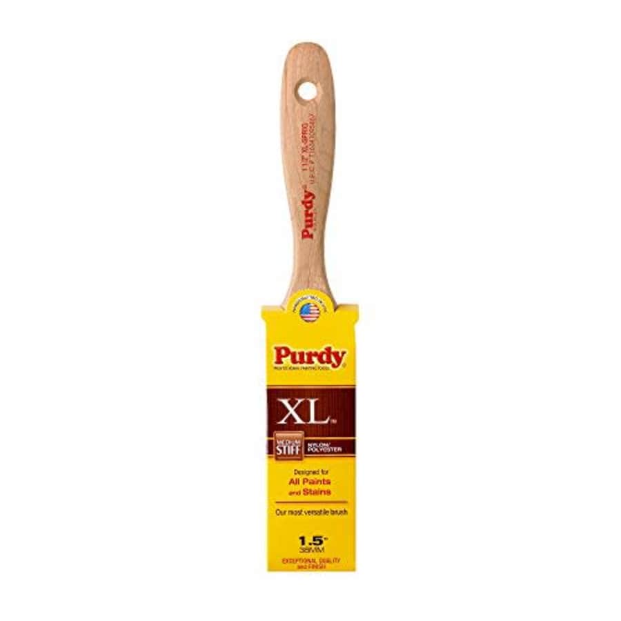 Purdy 144380515 XL Elite Series Sprig Flat trim Paint Brush, 1-1/2 inch for $23 Purdy 144380515 XL Elite Series Sprig Flat trim Paint Brush, 1-1/2 inch for $23
