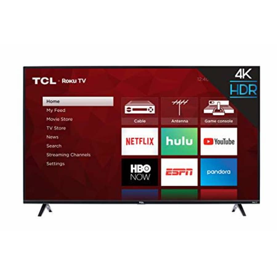 TCL 55S425 55 inch 4K Smart LED Roku TV (2019) for $409