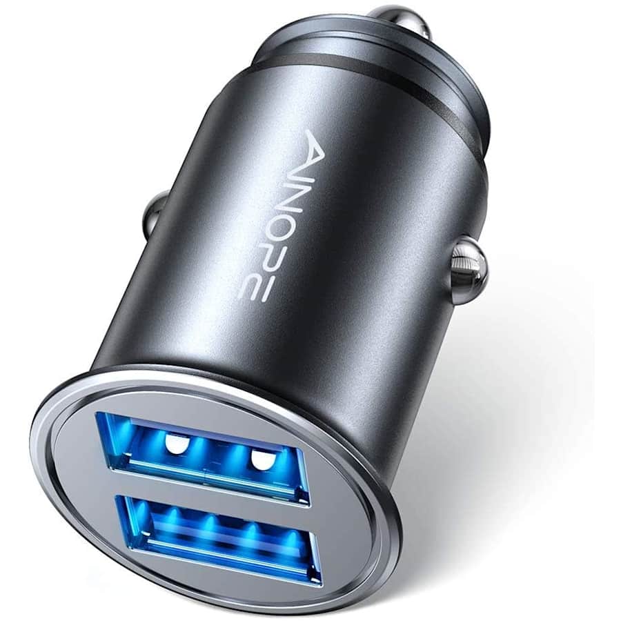 Ainope Dual USB Car Charger for $5