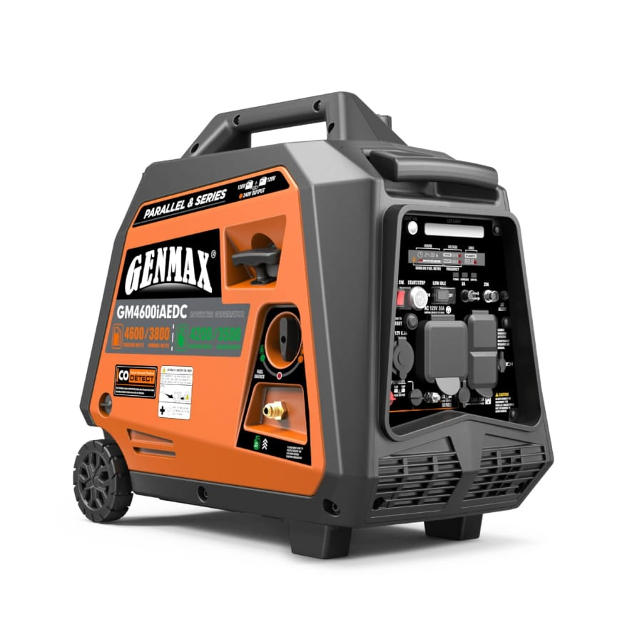 Genmax 4600W Dual Fuel Inverter Generator for $870