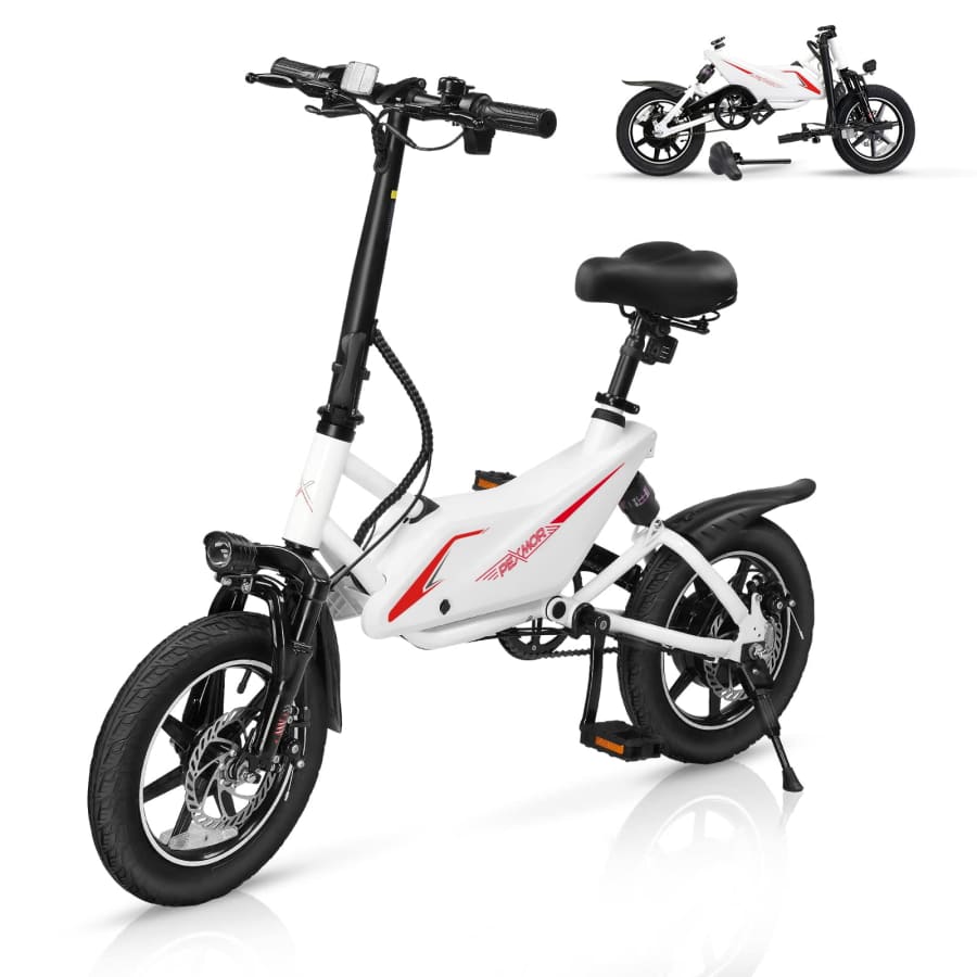 Pexmor Foldable 36V Electric Bike for $290