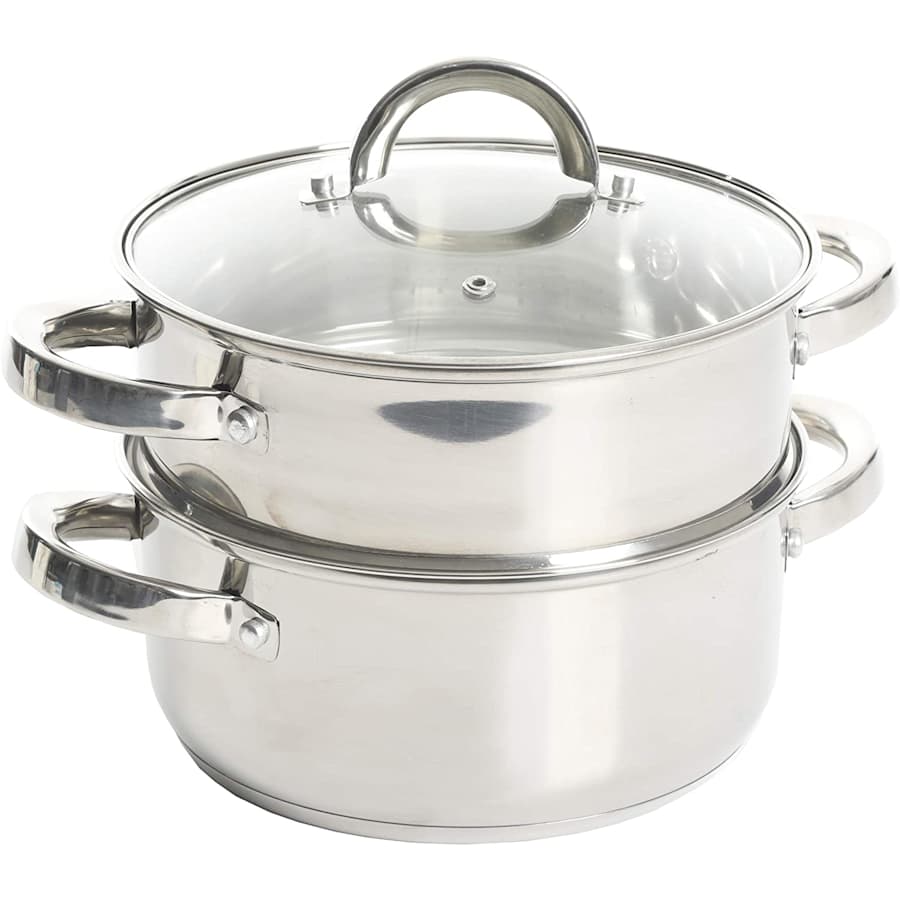 Oster Sangerfield 3-Quart Casserole Set w/Steamer Insert for $18