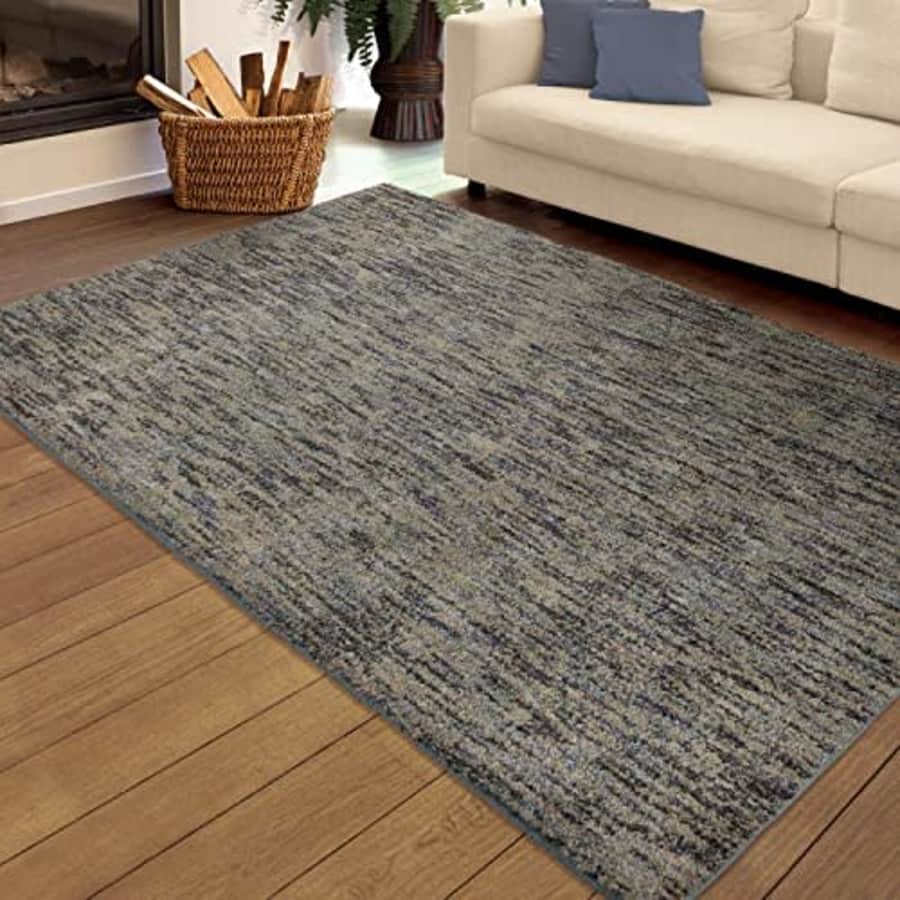 Orian Rugs Next Generation Multi Solid - Blue Area Rug in 9' X 13' for $1,184