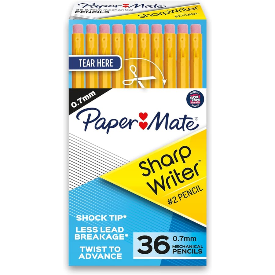 Paper Mate SharpWriter Mechanical Pencil 36-Pack for $7.97 w/ Sub & Save Paper Mate SharpWriter Mechanical Pencil 36-Pack for $7.97 w/ Sub & Save