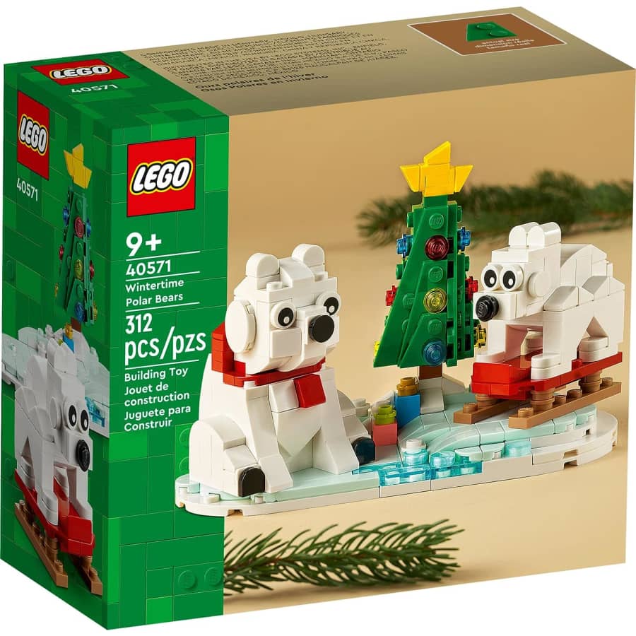 LEGO Wintertime Polar Bears Building Set for $10 LEGO Wintertime Polar Bears Building Set for $10