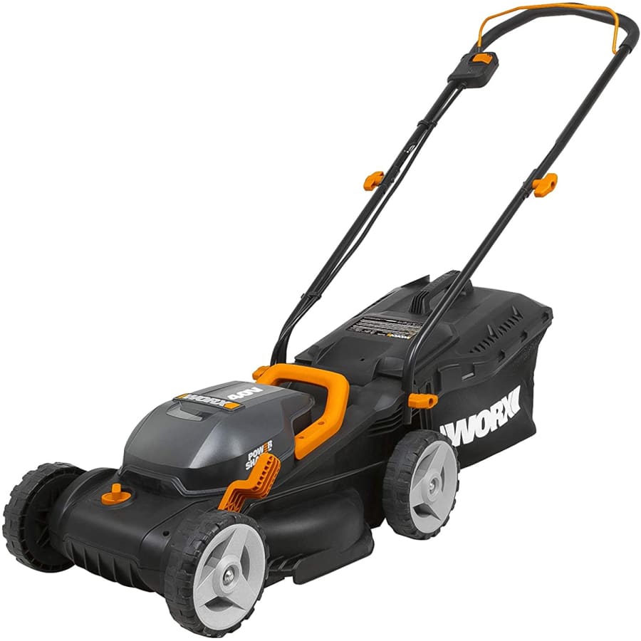 Worx 40V PowerShare Cordless 14" Lawn Mower Kit w/ Mulching: $174 Worx 40V PowerShare Cordless 14" Lawn Mower Kit w/ Mulching: $174