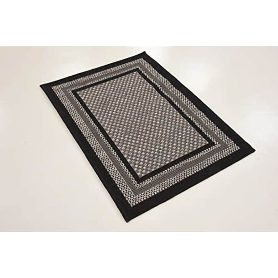 Unique Loom Outdoor Collection Transitional Indoor & Outdoor Casual Solid Tonal Border Area Rug, 2 for $29 Unique Loom Outdoor Collection Transitional Indoor & Outdoor Casual Solid Tonal Border Area Rug, 2 for $29