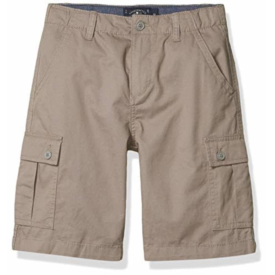 Lucky Brand Boys' Solid Shorts, Steeple Gray Cargo, 14 for $9