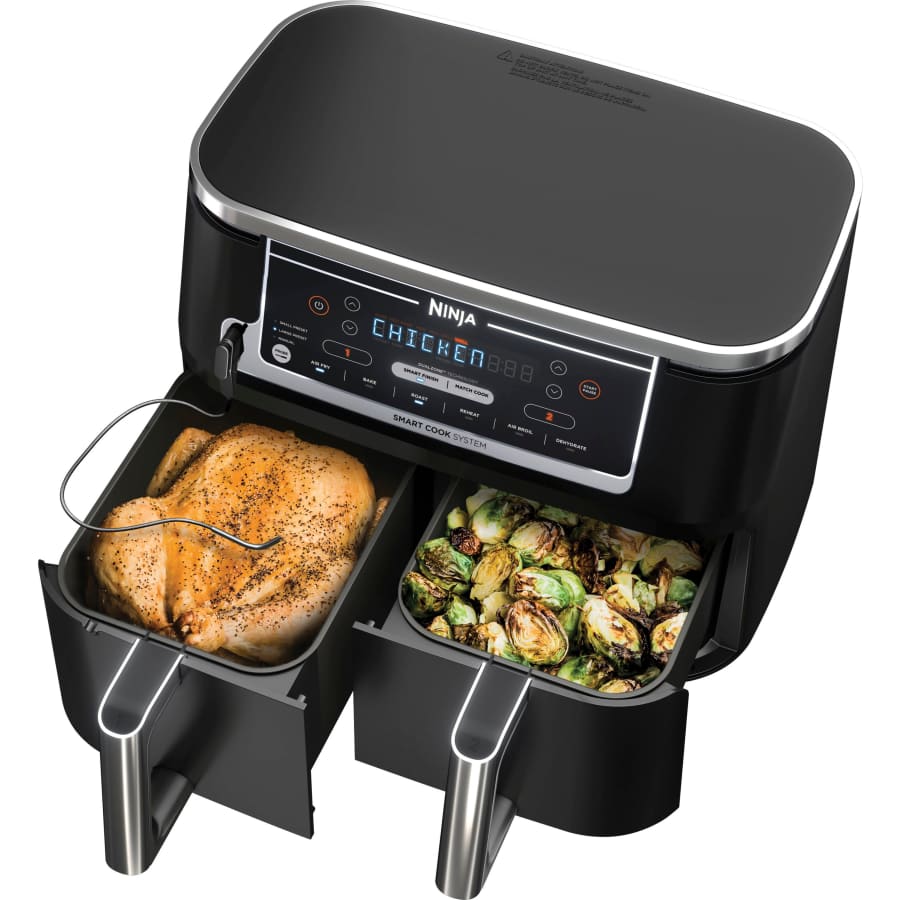 Ninja Foodi 6-in-1 Dual-Basket Air Fryer: $160