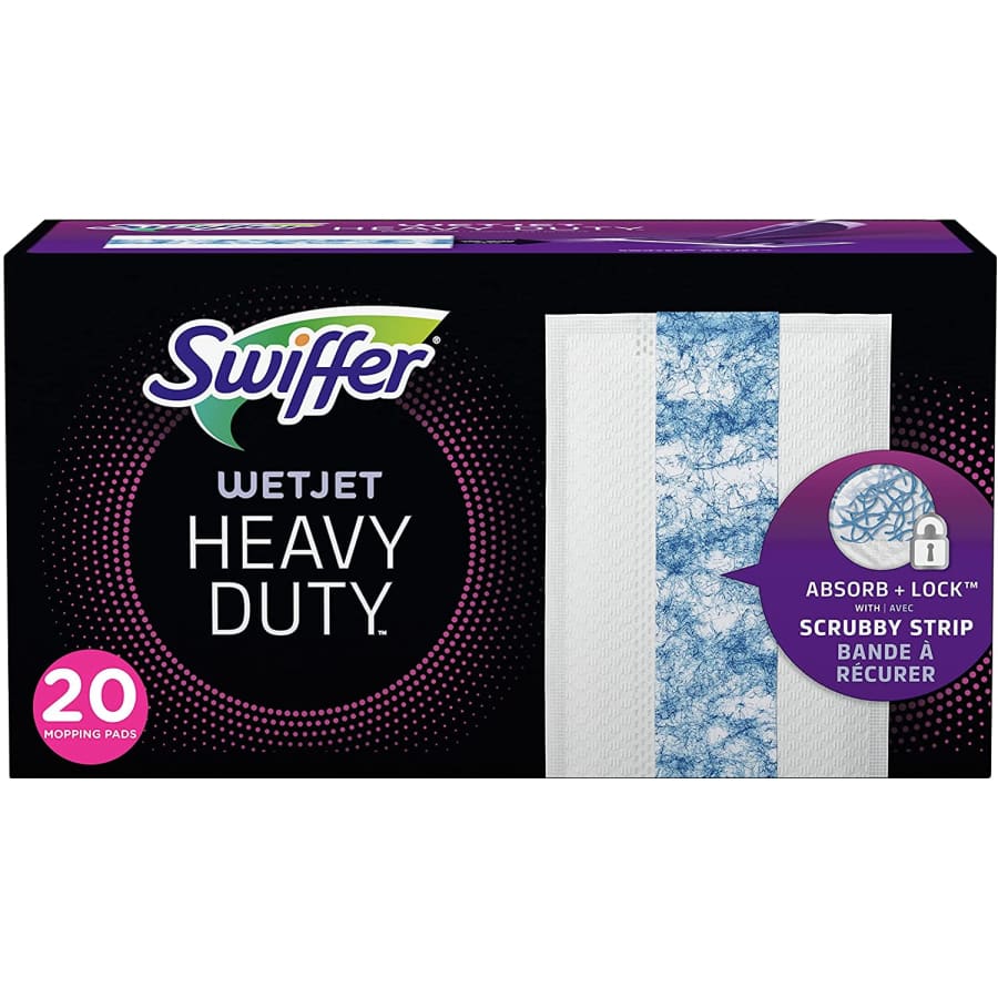 Swiffer WetJet Heavy Duty Mopping Pad Refill 20-Pack for $30
