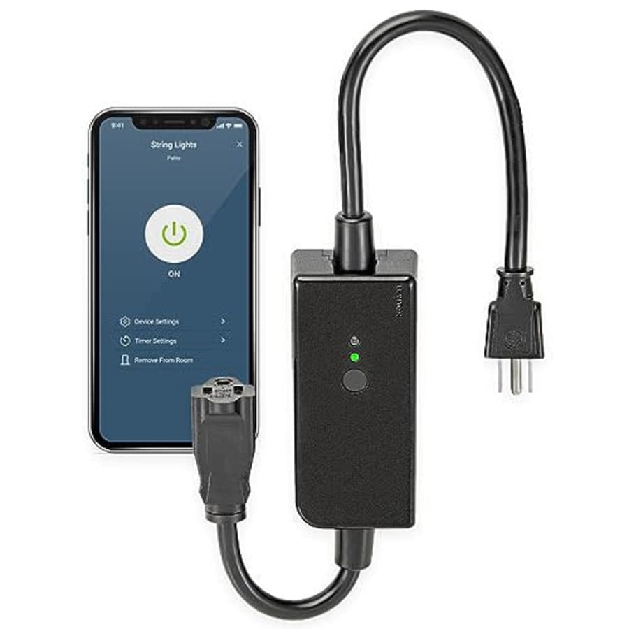Leviton Decora Smart Wi-Fi Outdoor Plug, Works with Matter, My Leviton, Alexa, Google Assistant, for $52