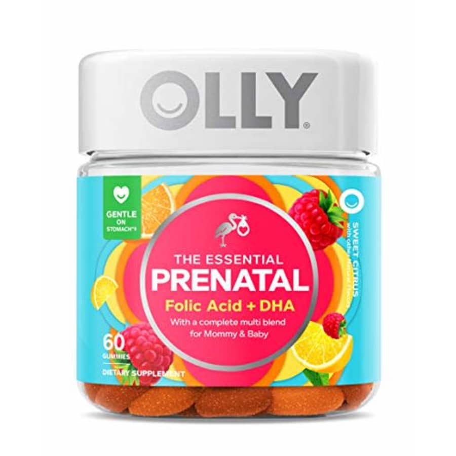 OLLY The Essential Prenatal Gummy Multivitamin, 30 Day Supply (60 Gummies), Sweet Citrus, Folic for $13 OLLY The Essential Prenatal Gummy Multivitamin, 30 Day Supply (60 Gummies), Sweet Citrus, Folic for $13