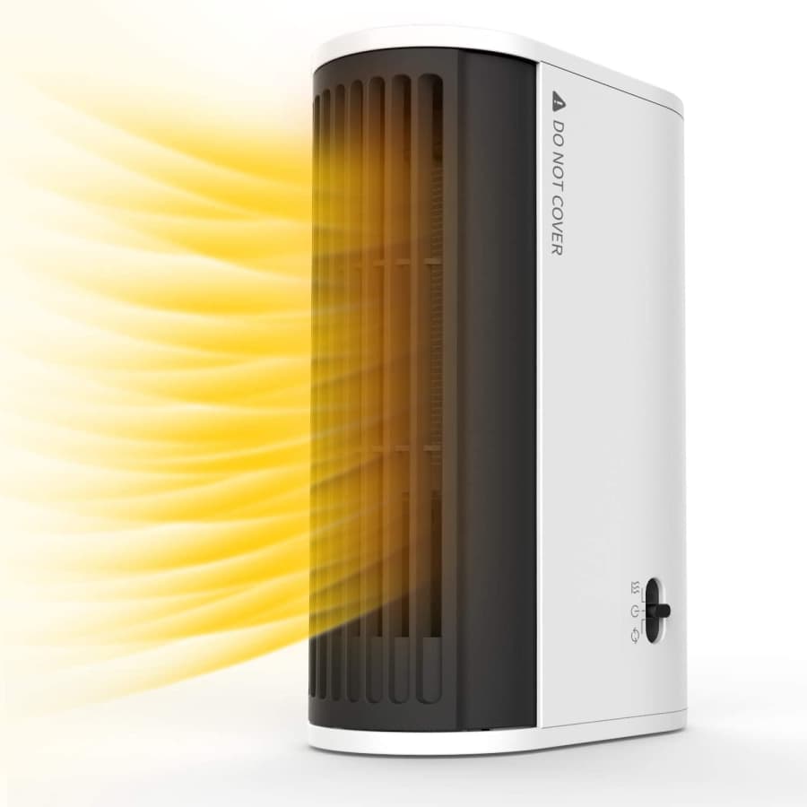 Auzkin Mini Desk Space Heater for $20