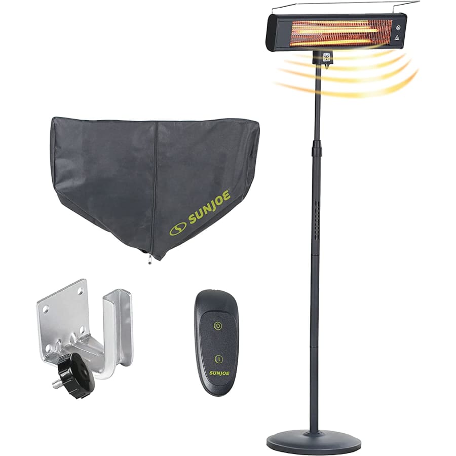Sun Joe 5,118-BTU Water-Resistant Electric Infrared Patio Heater: $80