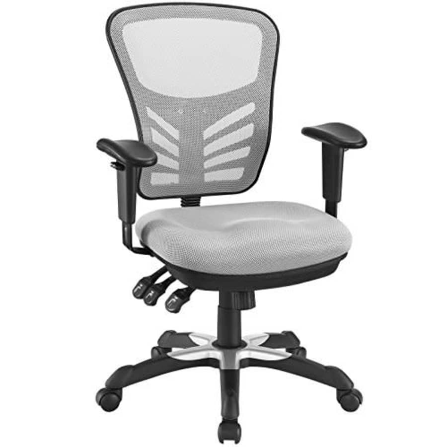 Modway EEI-757-GRY Articulate Ergonomic Mesh Office Chair in Gray for $150