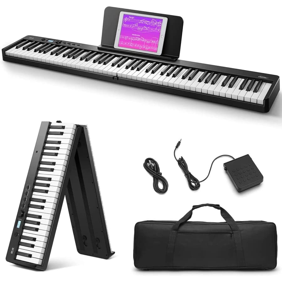 Eastar Folding Bluetooth Digital Piano Keyboard for $95 Eastar Folding Bluetooth Digital Piano Keyboard for $95