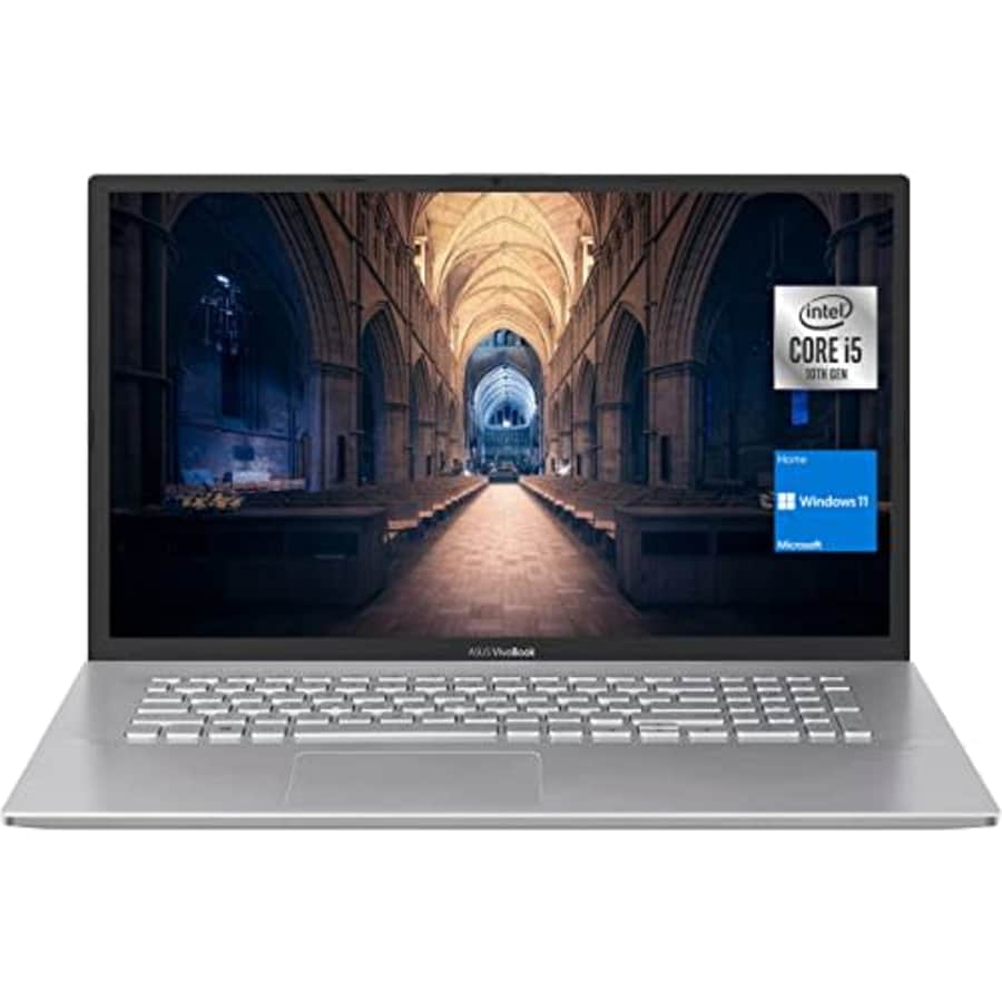 ASUS Vivobook Laptop, 17.3" HD+ (1600x900) Display, Intel Core i5-1035G1 Processor, 12GB RAM, 256GB for $580 ASUS Vivobook Laptop, 17.3" HD+ (1600x900) Display, Intel Core i5-1035G1 Processor, 12GB RAM, 256GB for $580
