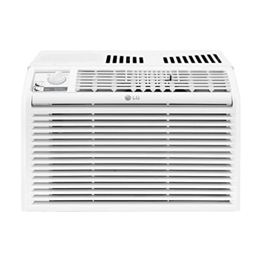 LG 5000 BTU Window Air Conditioners [2023 New] Easy Mechanical Control Ultra-Quiet Compact-size for $151