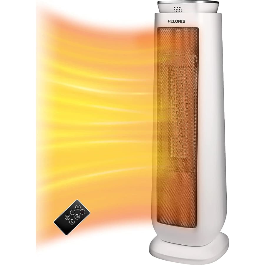 Pelonis 23" 1,500W Ceramic Tower Indoor Space Heater for $70 Pelonis 23" 1,500W Ceramic Tower Indoor Space Heater for $70