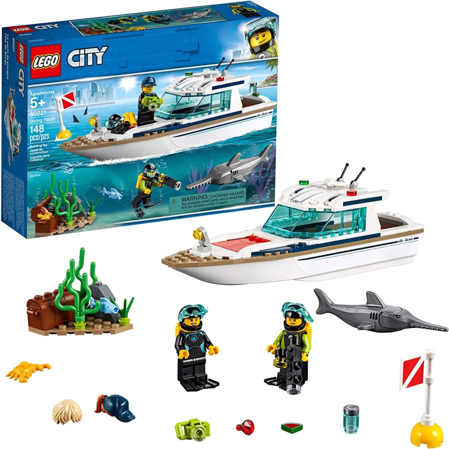 LEGO City Diving Yacht Set for $38