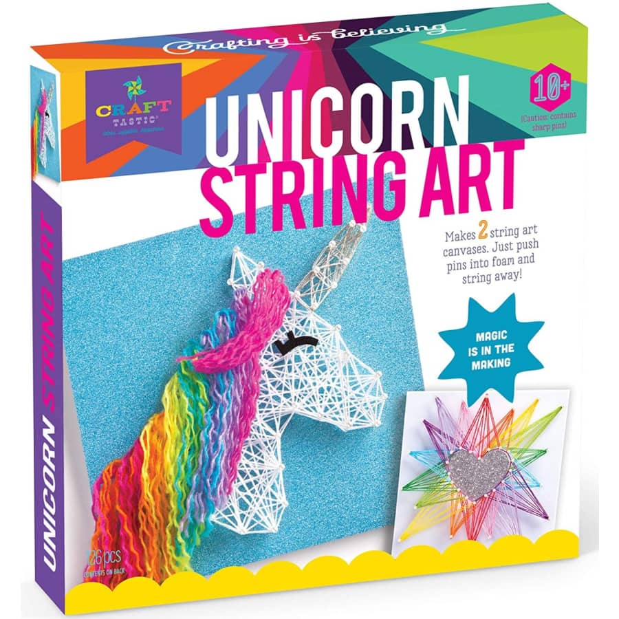 Craft-tastic Unicorn String Art Kit for $13 Craft-tastic Unicorn String Art Kit for $13