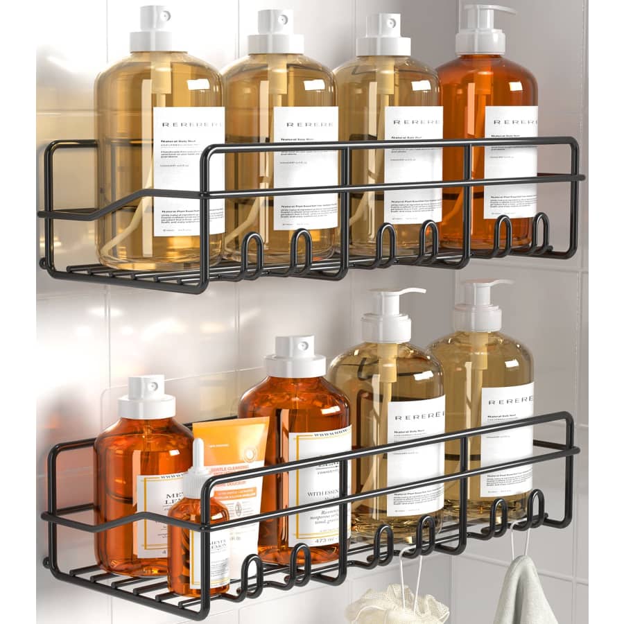 Coraje Shower Caddy 2-Pack for $10