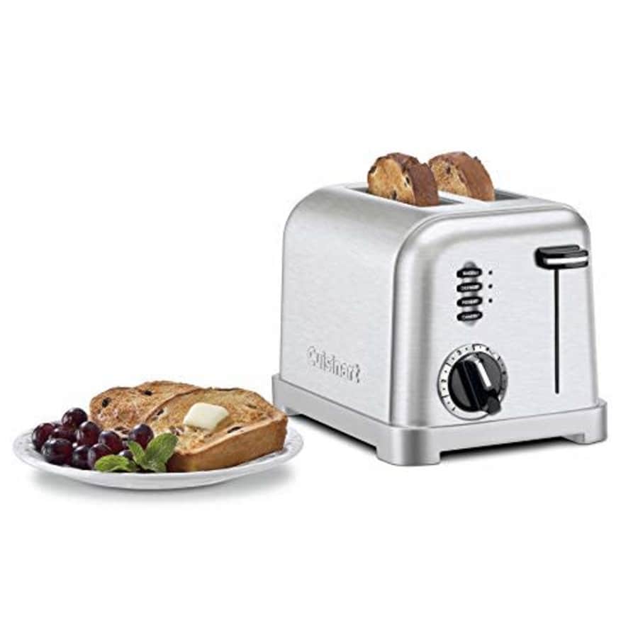 Cuisinart CPT-160P1 Metal Classic 2-Slice Toaster, Brushed Stainless for $65 Cuisinart CPT-160P1 Metal Classic 2-Slice Toaster, Brushed Stainless for $65