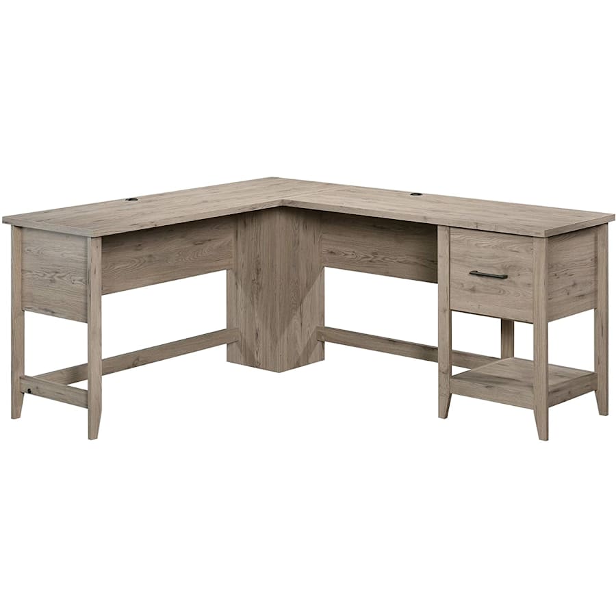 Sauder Summit Station 67" L-Shaped Desk w/ Storage for $214 Sauder Summit Station 67" L-Shaped Desk w/ Storage for $214