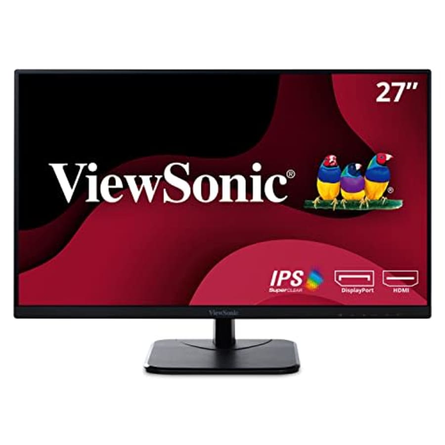 ViewSonic VA2756-MHD 27 inches IPS 1080p Monitor HDMI DisplayPort (Renewed) for $106