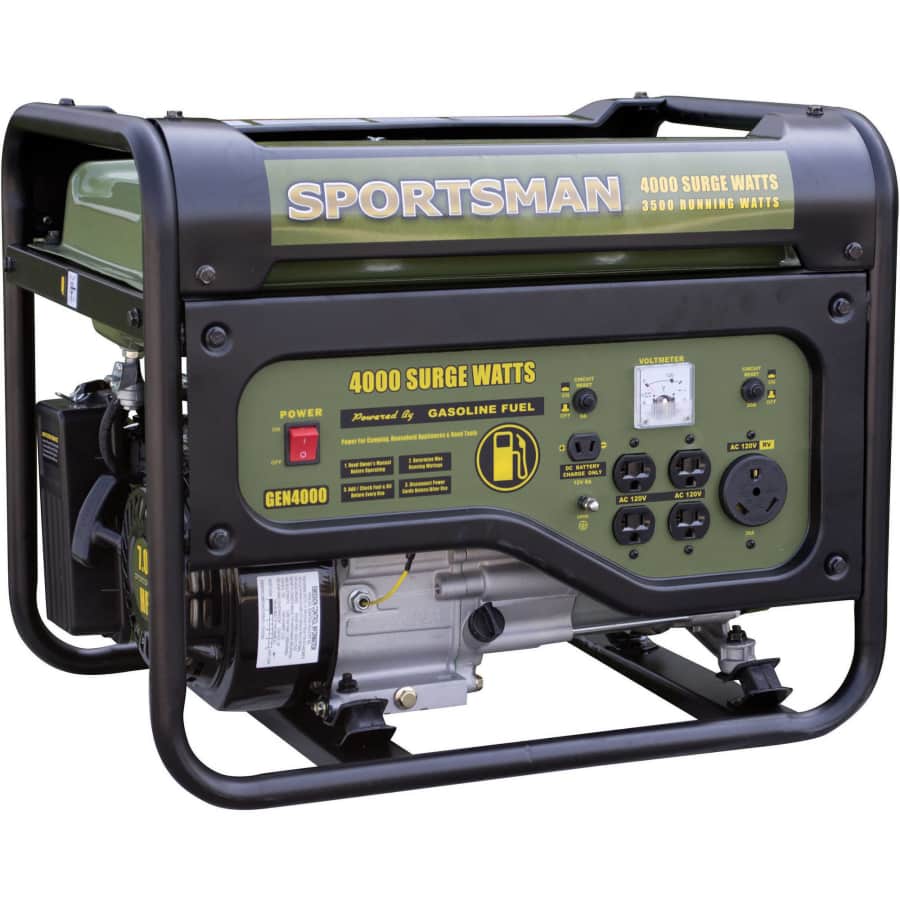 Sportsman 4000W Gasoline Generator for $300 Sportsman 4000W Gasoline Generator for $300