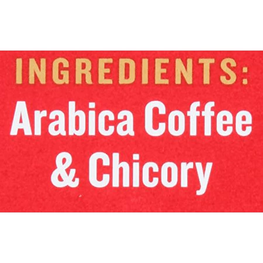 French Market Coffee, Coffee and Chicory, Dark Roast Ground Coffee, 12 Ounce Metal Can for $6