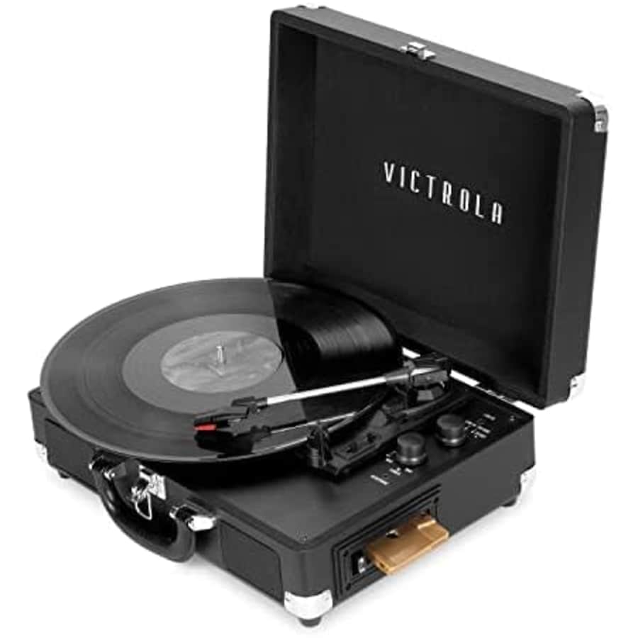 Victrola Vinyl Suitcase Cassette and Record Player for $70 Victrola Vinyl Suitcase Cassette and Record Player for $70